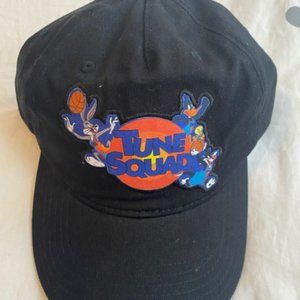 Space Jam 2 Embroided Tune Squad Adjustable Dad‎ Hat Black Bugs Bunny